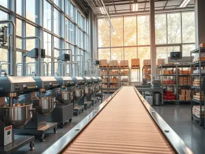 Linie technologiczne w przetwórstwie spożywczym – od projektu do uruchomienia